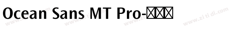 Ocean Sans MT Pro字体转换